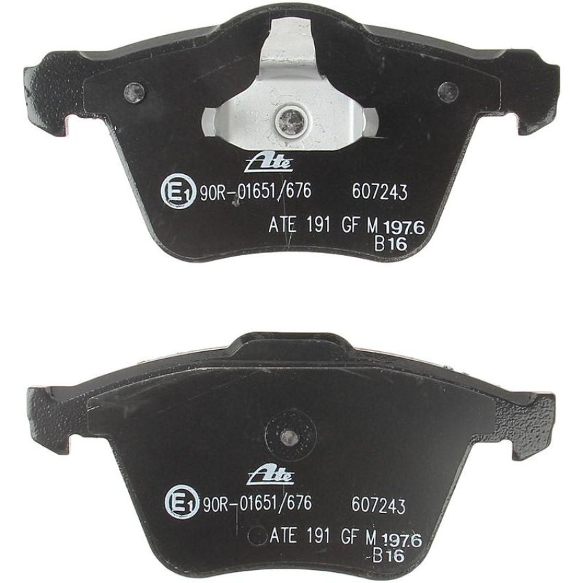 ATE 607243 ATE Original Semi-Metallic Front Disc Brake Pad Set 607243 for Volvo