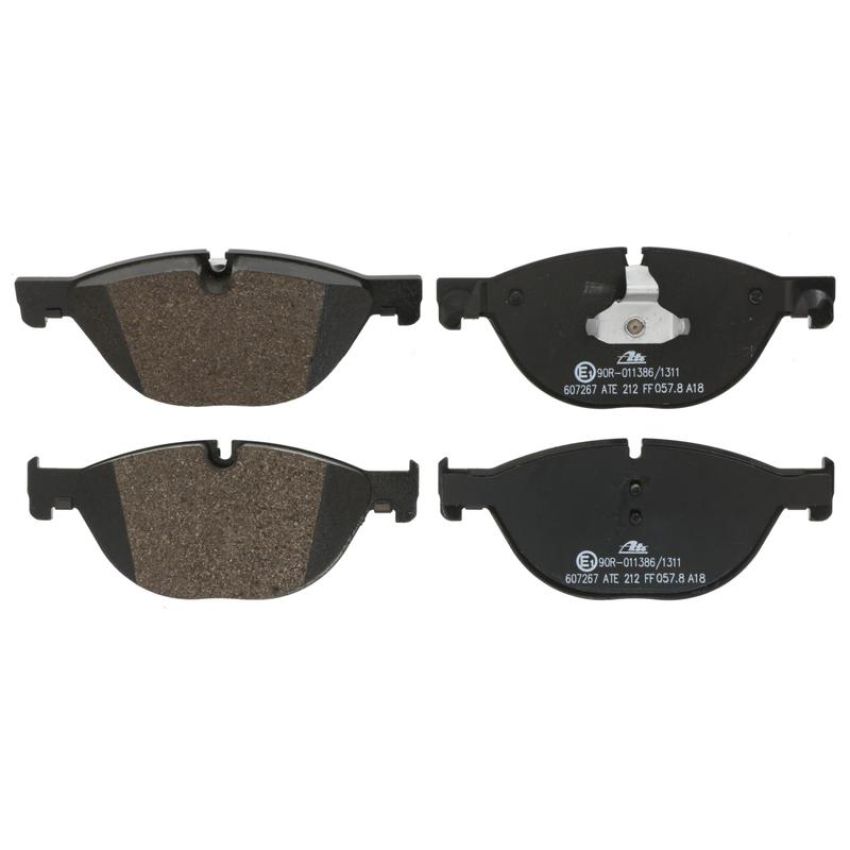 ATE 607267 ATE Original Semi-Metallic Front Disc Brake Pad Set 607267 for BMW