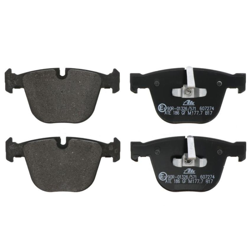 ATE 607274 ATE Original Semi-Metallic Rear Disc Brake Pad Set 607274 for BMW