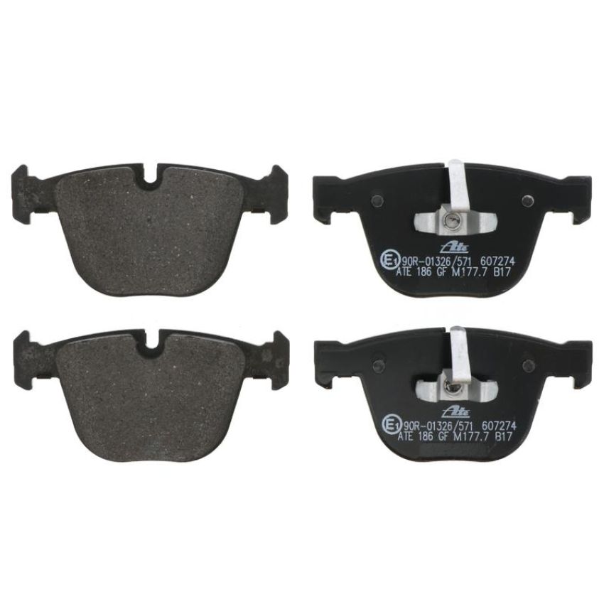 ATE 607274 ATE Original Semi-Metallic Rear Disc Brake Pad Set 607274 for BMW
