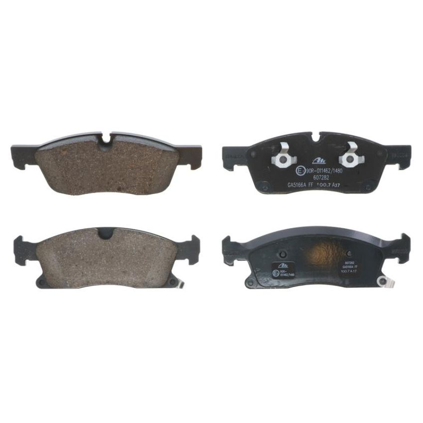 ATE 607282 ATE Semi-Metallic Front Disc Brake Pad Set 607282 for Dodge, Jeep, Mercedes-Benz
