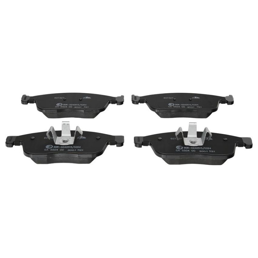 ATE 607327 ATE Original Semi-Metallic Front Disc Brake Pad Set 607327 for Volvo