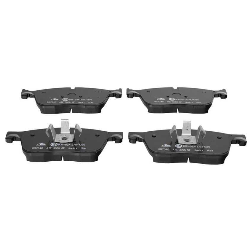 ATE 607340 ATE Semi-Metallic Front Disc Brake Pad Set 607340 for Jaguar, Land Rover