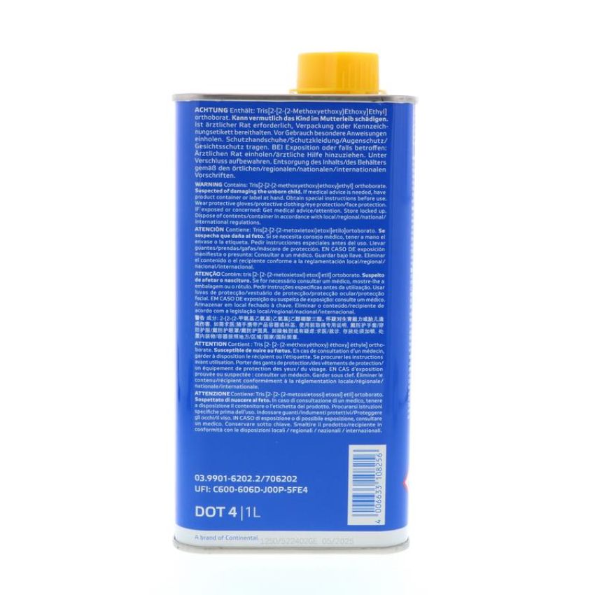ATE 706202 ATE TYP 200 DOT 4 Brake Fluid 706202 for High Performance Applications