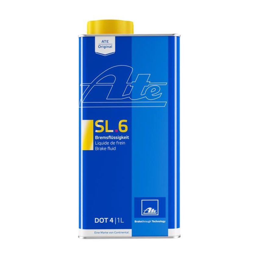 ATE 706402 ATE SL.6 DOT 4 ISO-Class 6 Brake Fluid 706402 for Electronic Braking Systems