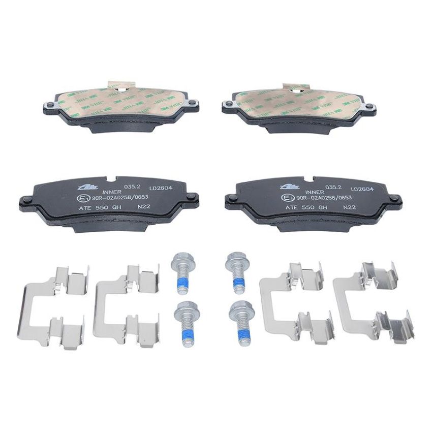 ATE LD2604 ATE Ceramic Rear Disc Brake Pad Set LD2604 for Land Rover