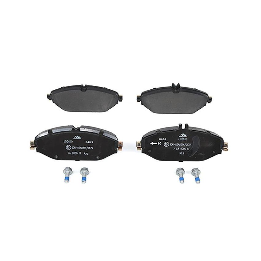 ATE LD2610 ATE Ceramic Front Disc Brake Pad Set LD2610 for Mercedes-Benz