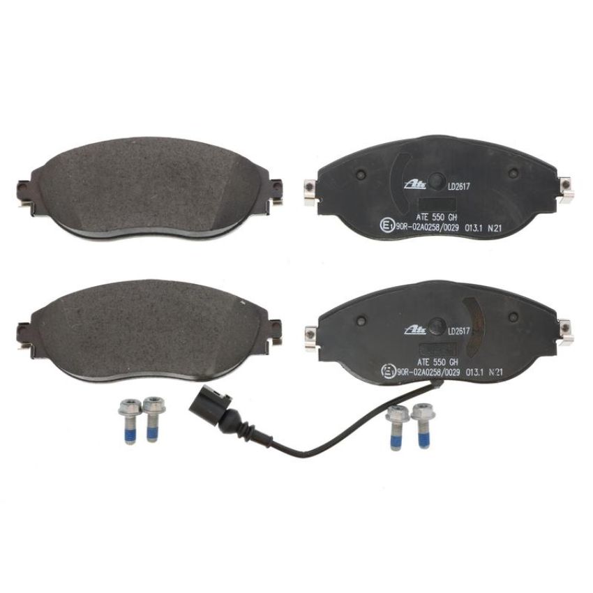 ATE LD2617 ATE Ceramic Front Disc Brake Pad Set LD2617 for Audi, Volkswagen