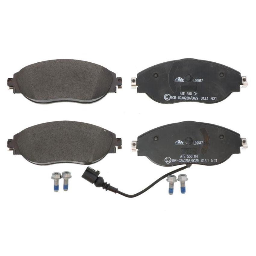 ATE LD2617 ATE Ceramic Front Disc Brake Pad Set LD2617 for Audi, Volkswagen
