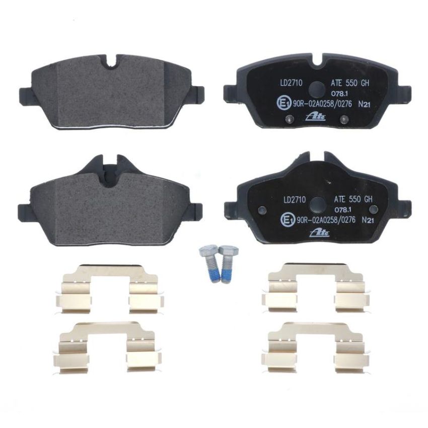 ATE LD2710 ATE Ceramic Front Disc Brake Pad Set LD2710 for Mini