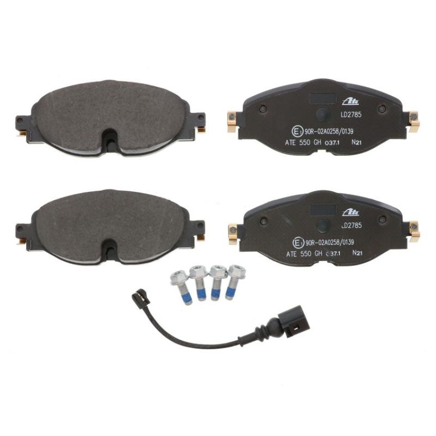 ATE LD2785 ATE Ceramic Front Disc Brake Pad Set LD2785 for Audi, Volkswagen