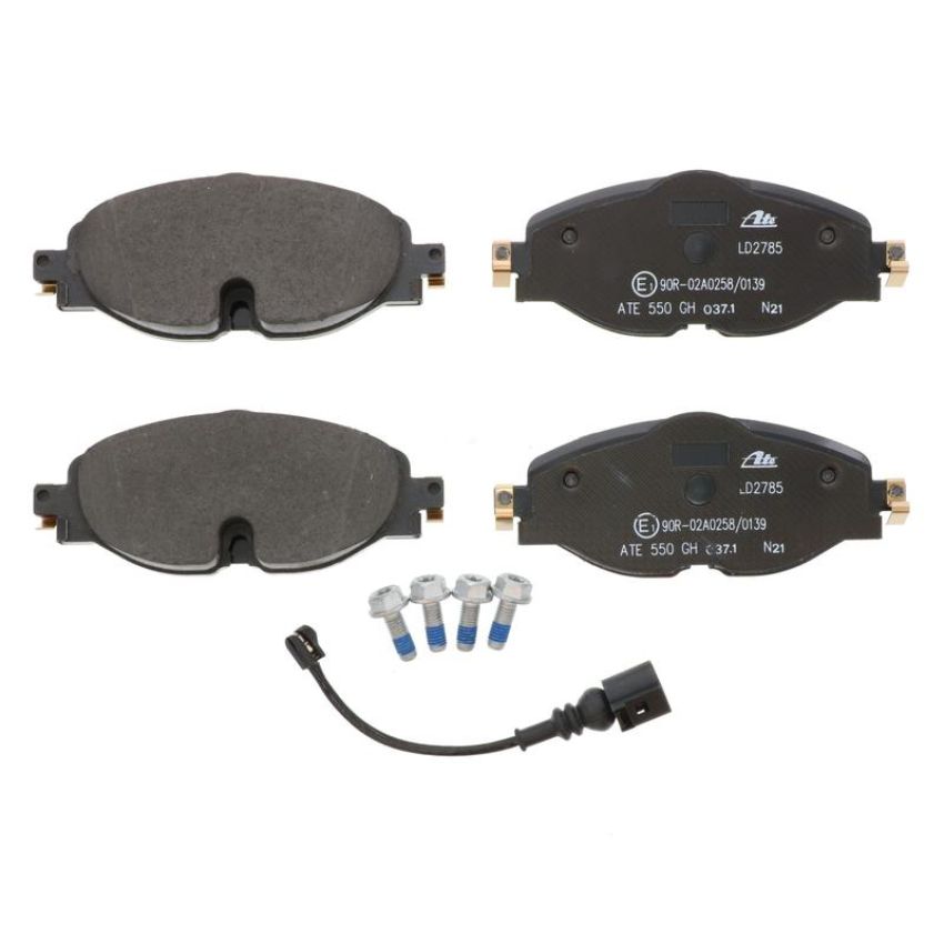 ATE LD2785 ATE Ceramic Front Disc Brake Pad Set LD2785 for Audi, Volkswagen