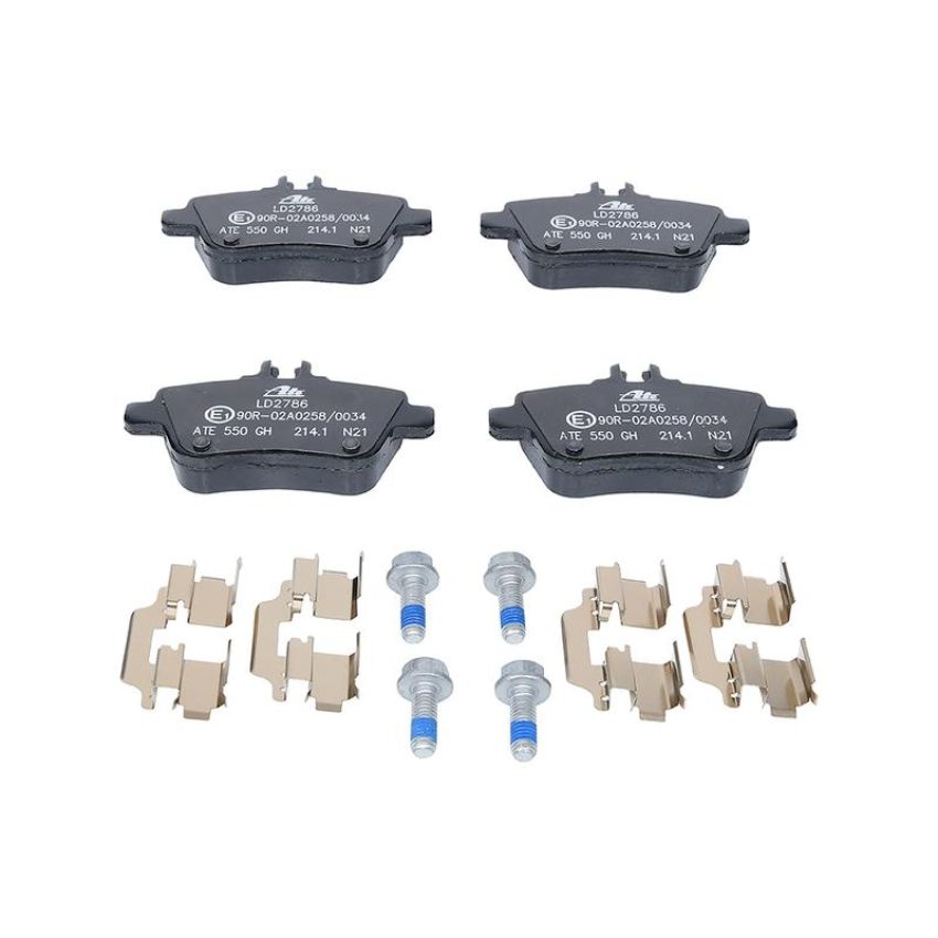 ATE LD2786 ATE Ceramic Rear Disc Brake Pad Set LD2786 for INFINITI, Mercedes-Benz