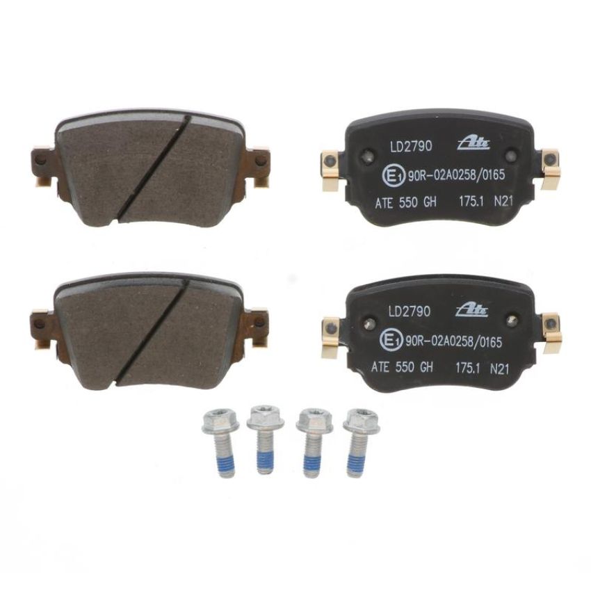 ATE LD2790 ATE Ceramic Rear Disc Brake Pad Set LD2790 for Audi, Volkswagen