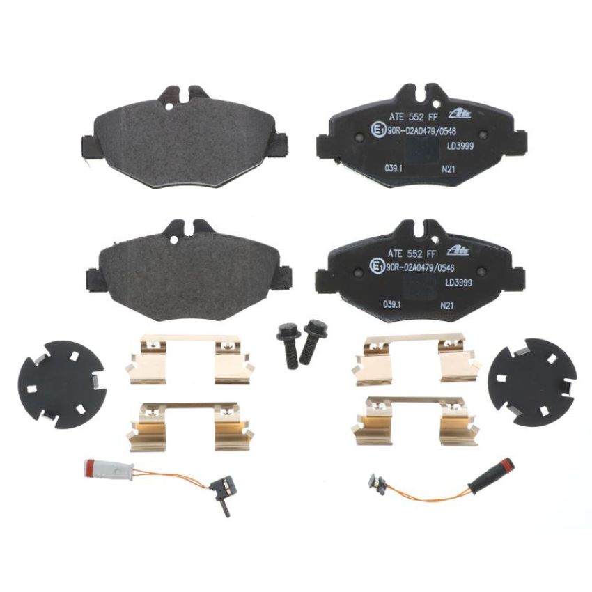 ATE LD3999 ATE Ceramic Front Disc Brake Pad Set LD3999 for Mercedes-Benz