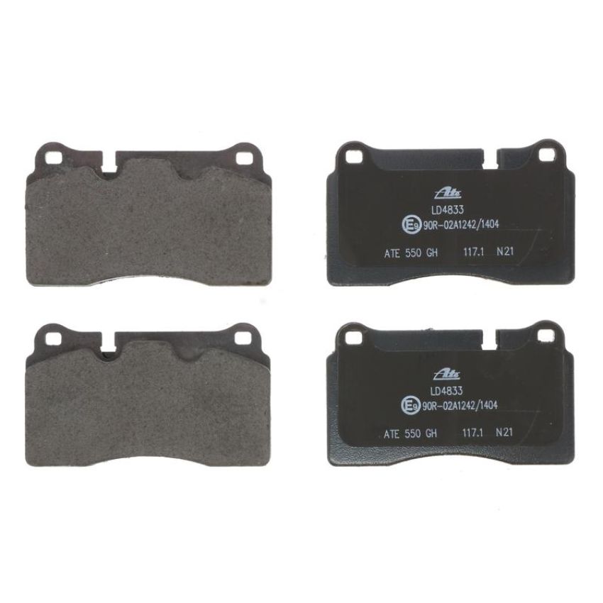ATE LD4833 ATE Ceramic Front Disc Brake Pad Set LD4833 for Audi, Chevrolet, Volkswagen
