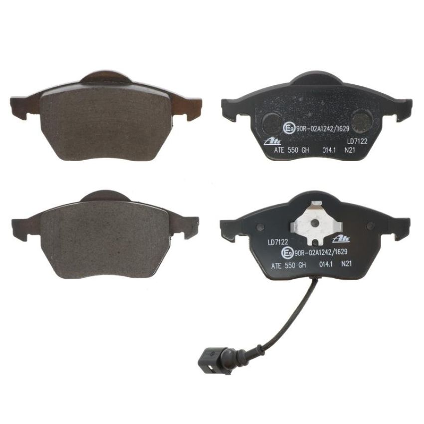 ATE LD7122 ATE Ceramic Front Disc Brake Pad Set LD7122 for Audi, Volkswagen