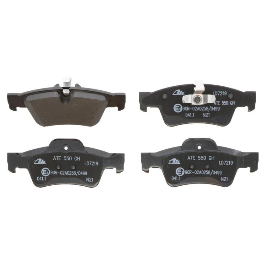 ATE LD7219 ATE Ceramic Front Disc Brake Pad Set LD7219 for Mercedes-Benz