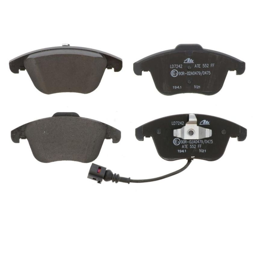 ATE LD7242 ATE Ceramic Front Disc Brake Pad Set LD7242 for Audi, Volkswagen