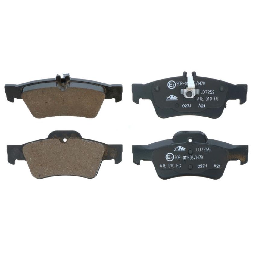 ATE LD7259 ATE Ceramic Rear Disc Brake Pad Set LD7259 for Mercedes-Benz