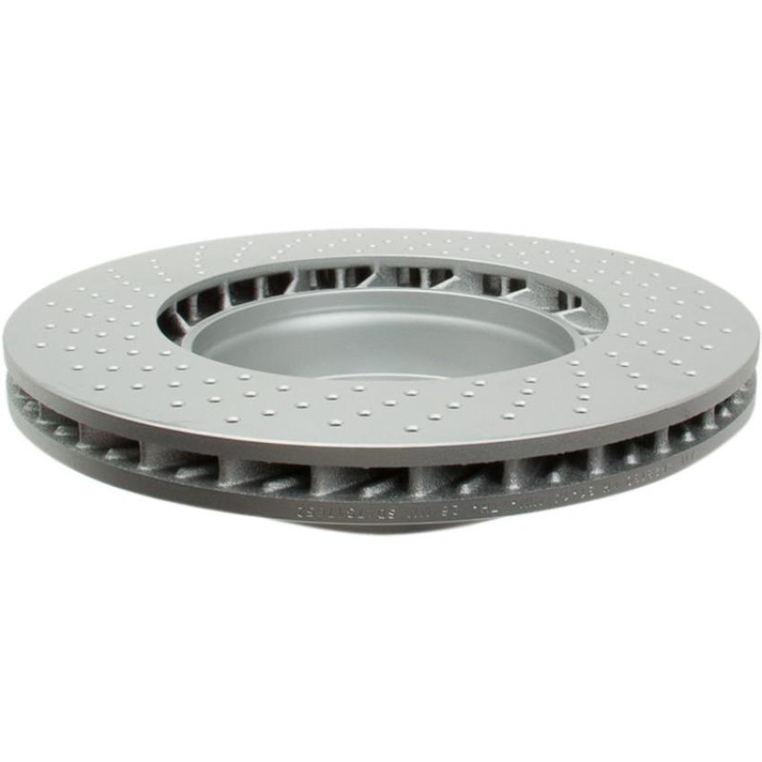 ATE SP28130 ATE Coated Single Pack Front Right Disc Brake Rotor SP28130 for Porsche