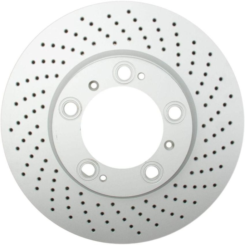 ATE SP28130 ATE Coated Single Pack Front Right Disc Brake Rotor SP28130 for Porsche