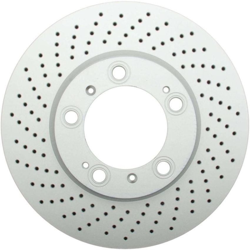 ATE SP28131 ATE Coated Single Pack Front Left Disc Brake Rotor SP28131 for Porsche