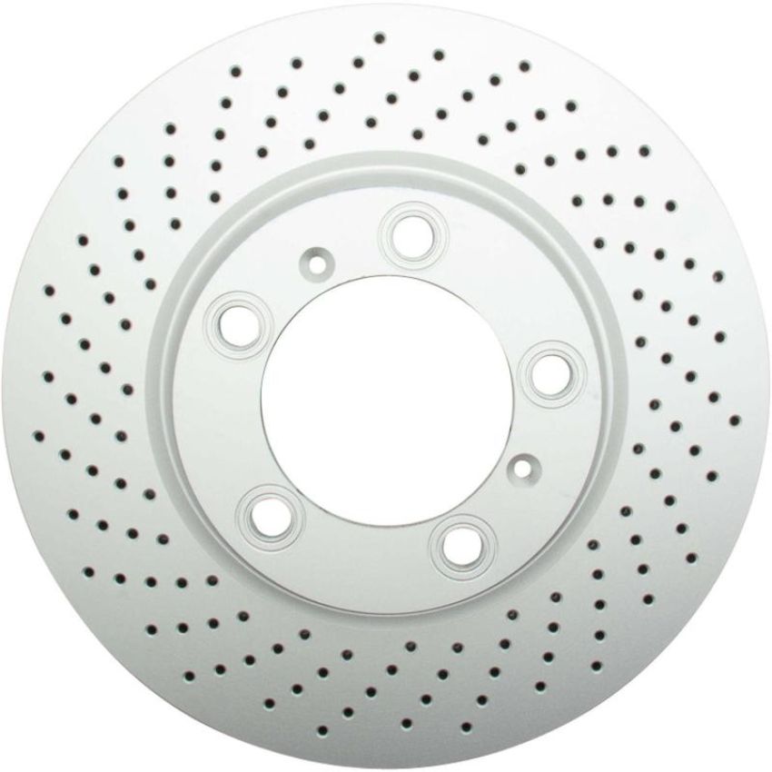 ATE SP34101 ATE Coated Single Pack Front Left Disc Brake Rotor SP34101 for Porsche
