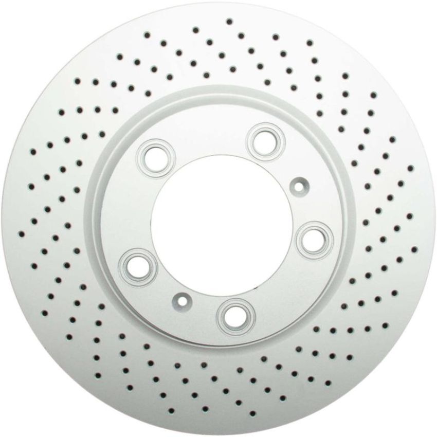 ATE SP34102 ATE Coated Single Pack Front Right Disc Brake Rotor SP34102 for Porsche
