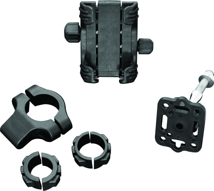 Kuryakyn 1699 Tech-Connect Bar Mount 7/8 To 1 -1-1/4in Bars 1-5/8in to 3-5/8in Wide