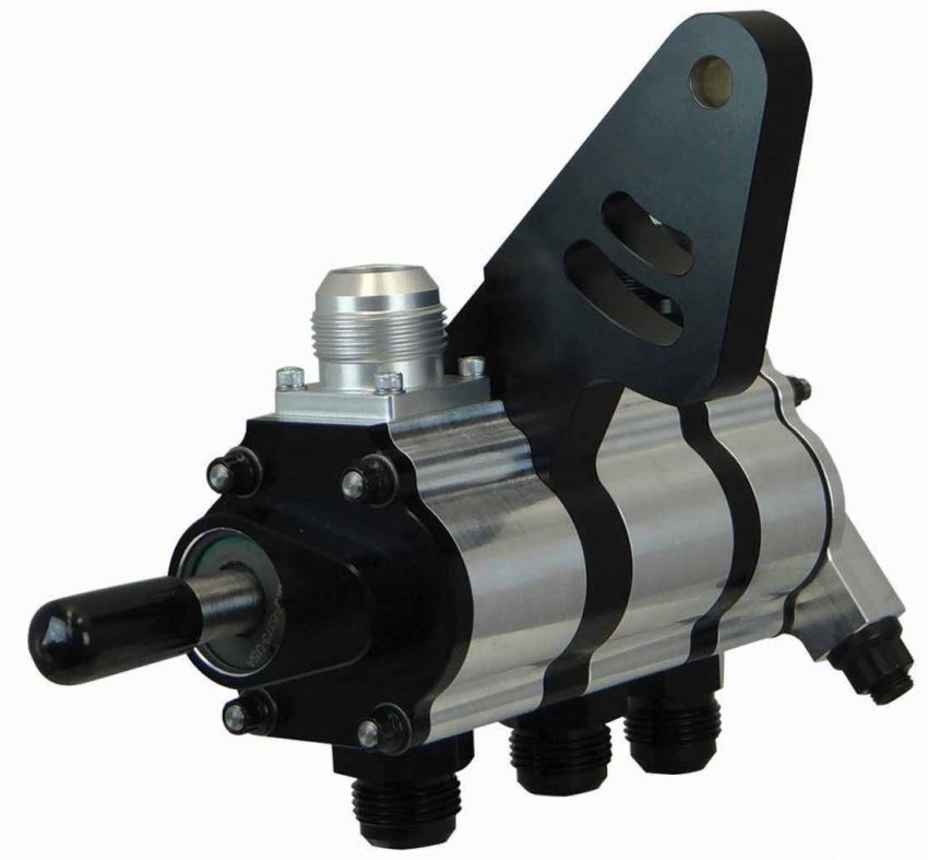 Moroso 22323 Dragster 3 Stage Dry Sump Oil Pump - Tri-Lobe - Right Side - 1.200 Pressure