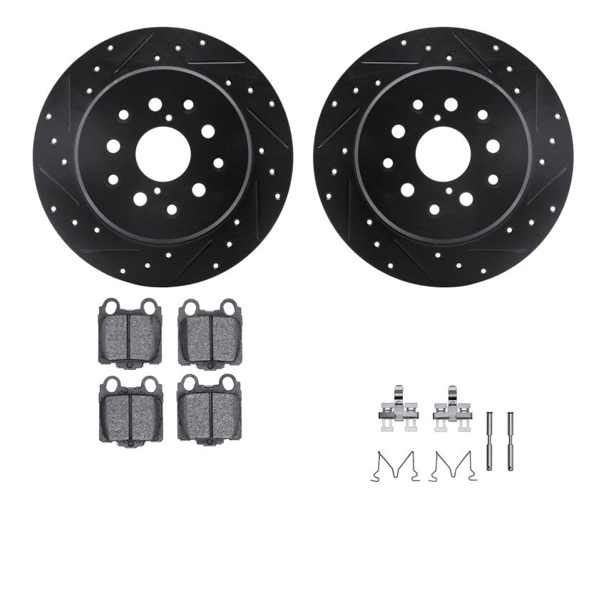 Dynamic Friction 8512-75010 Rotor Kit