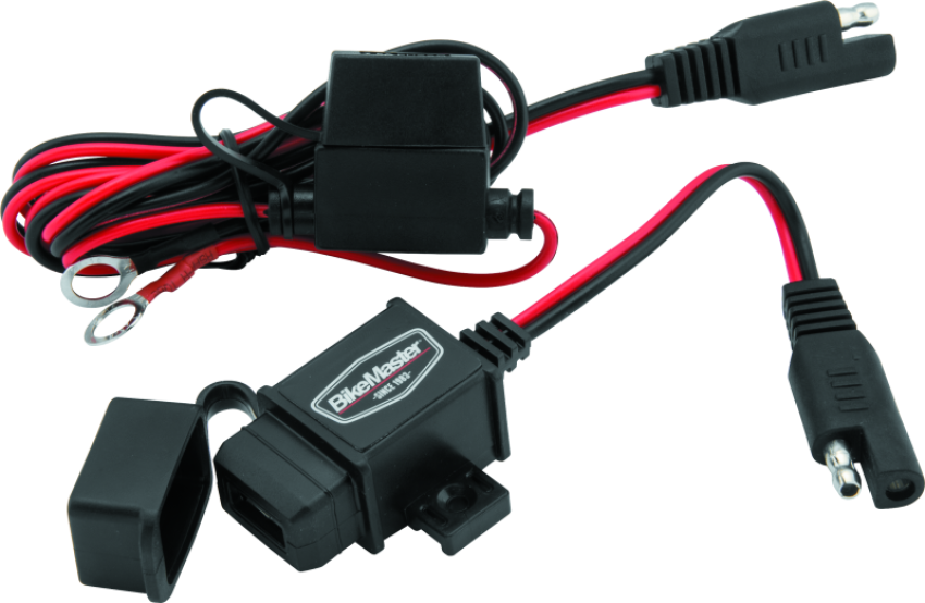 BikeMaster 150904 USB Charger Kit-Sae To USB