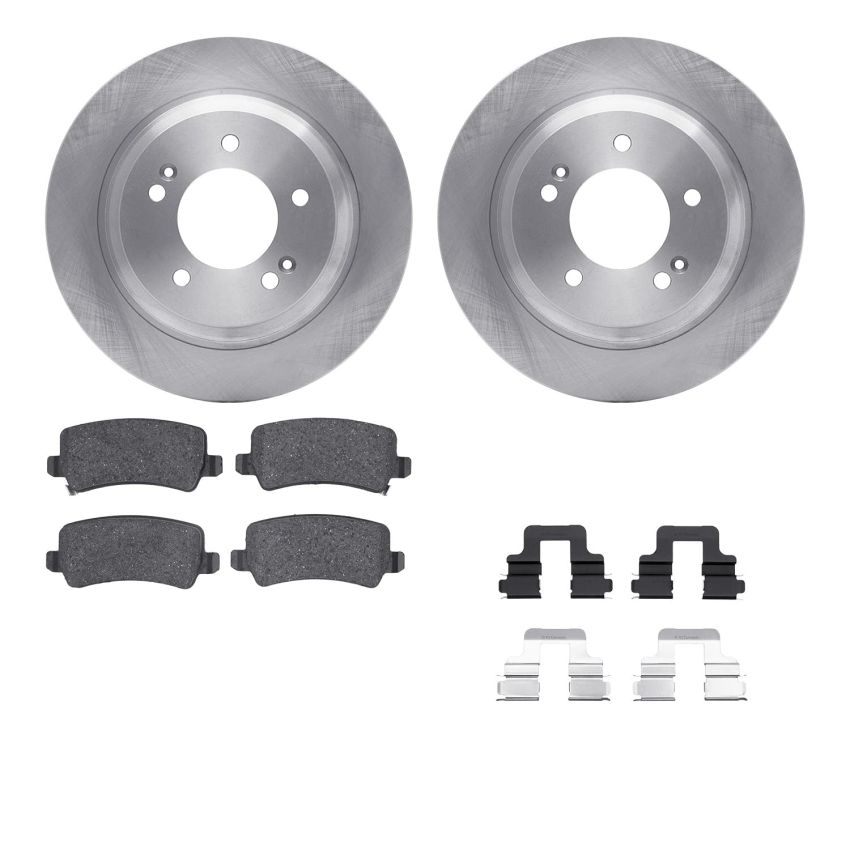 Dynamic Friction 6512-21101 Rotor Kit