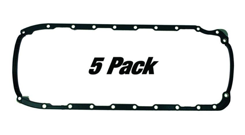 MOROSO MOR93183 BBC 1-Piece Oil Pan Gaskets Gen IV/ V (5pk)