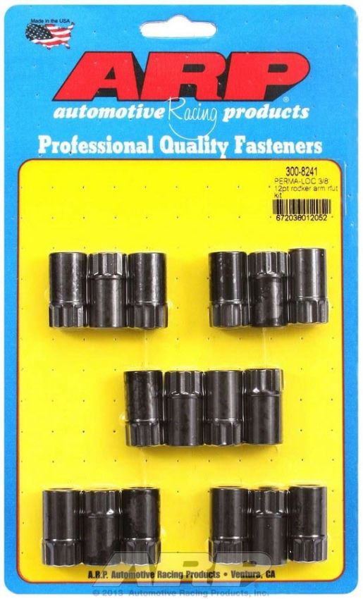 ARP ARP300-8241 Rocker Arm Nut Kit - 3/8 (16)