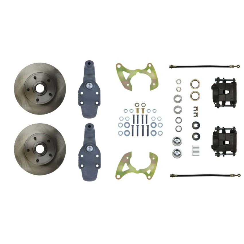 RIGHT STUFF DETAILING RSDFSC65WKD 65 - 70 Full Size Chevy Front Disc Conversion