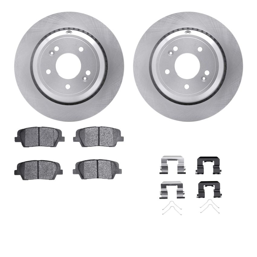 Dynamic Friction 6512-03309 Rotor Kit