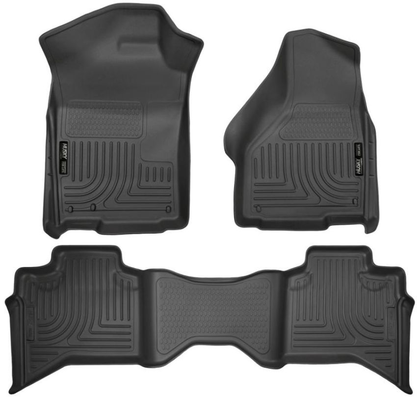 HUSKY LINERS HSK99011 09- Ram 1500 Quad Cab Front/2nd Seat Liners