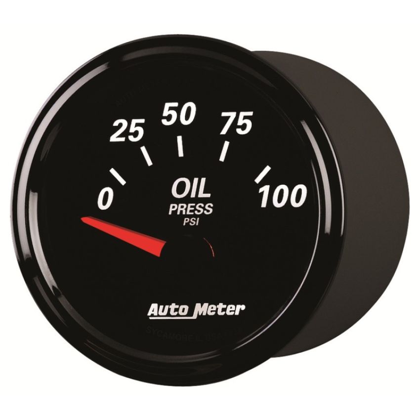 AutoMeter 1228 GAUGE, OIL PRESS, 2 1/16