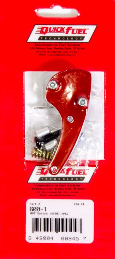 QUICK FUEL TECHNOLOGY QFT600-1 Nitrous Switch - 4150 Carbs