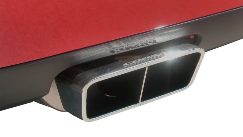 CORSA Performance 14436 Corsa 2009-2010 Dodge Challenger R/T 5.7L V8 Auto Polished Xtreme Cat-Back Exhaust