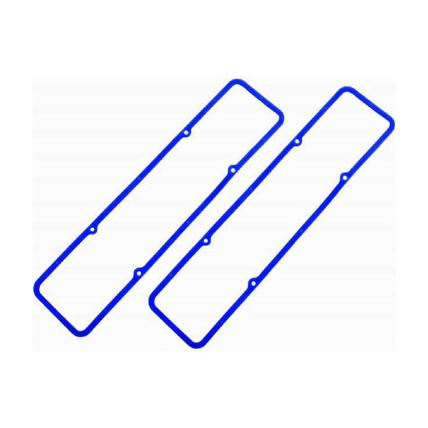 RACING POWER CO-PACKAGED RPCR7484X Blue Rubber SB Chevy Valve Cover Gaskets Pair