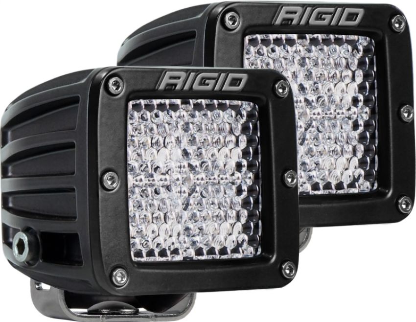 LED Light Pair Dually-Diffused Pattern