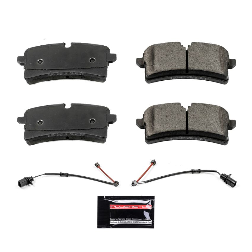 PowerStop Z23-1785 PowerStop - Z23 Daily Driver Carbon-Fiber Ceramic Brake Pads with Hardware Kit