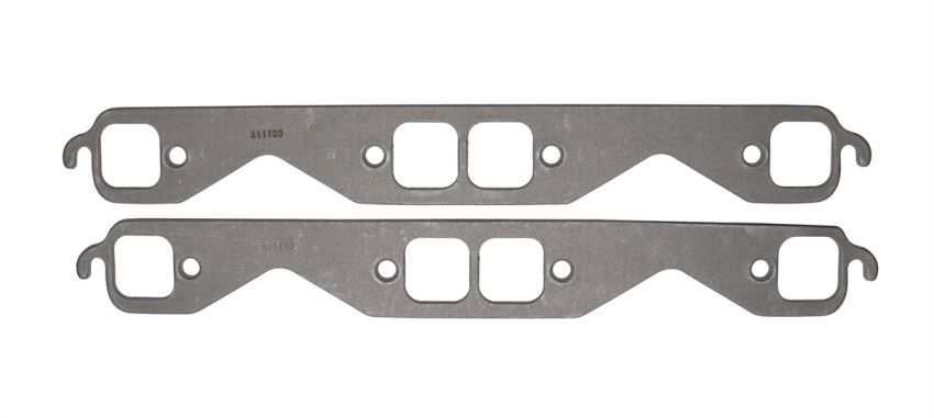 SCE GASKETS 411180 SBC SQR PORT GRAPH-FORM 1/8 THK EXH GASKETS