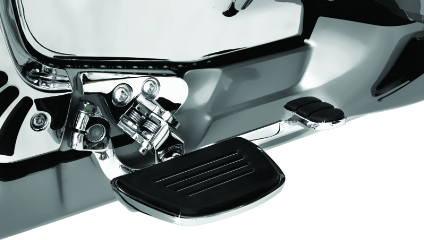 Kuryakyn 4328 Premium Mini Boards With Comfort Drop Mounts 01-17 GL1800 Chrome
