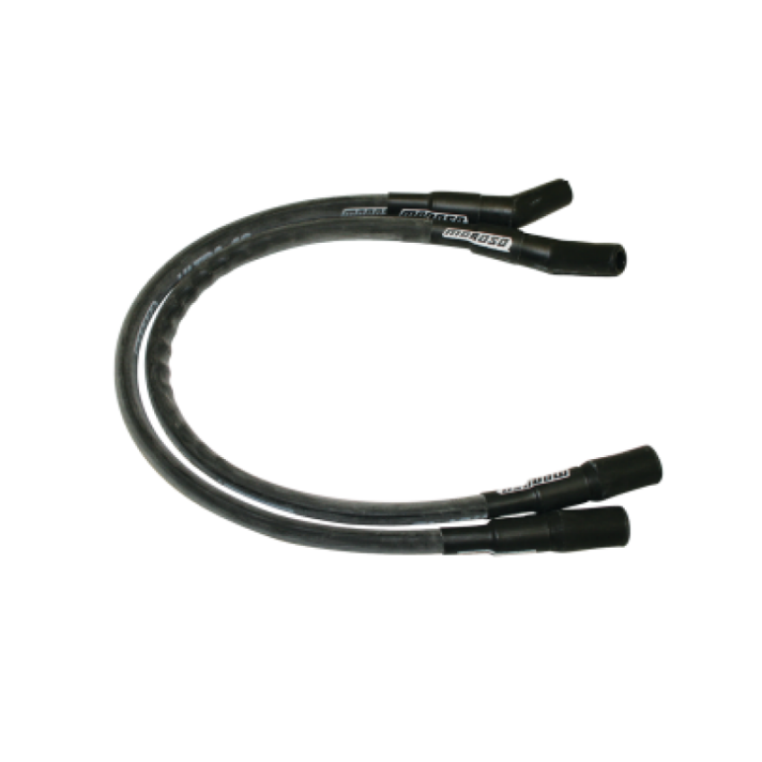 Moroso 28285 99-08 Harley-Davidson FLT/FLHT/FLHR/FLTR Sleeved Ultra 40 Wire Set - Black