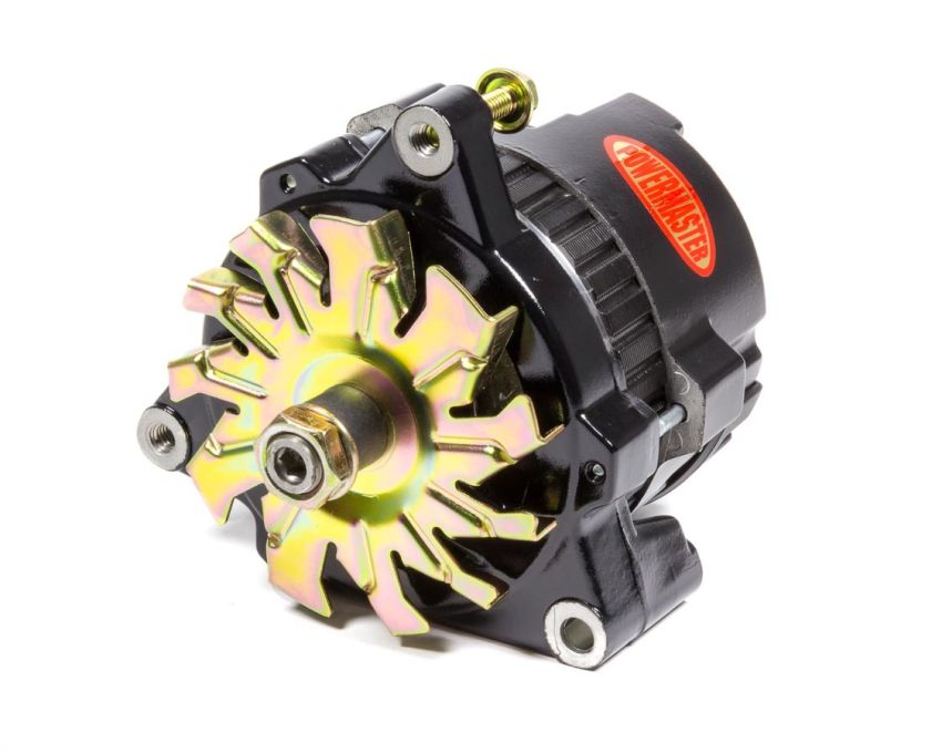 POWERMASTER PWM8072 100 Amp Delco Alternator Black