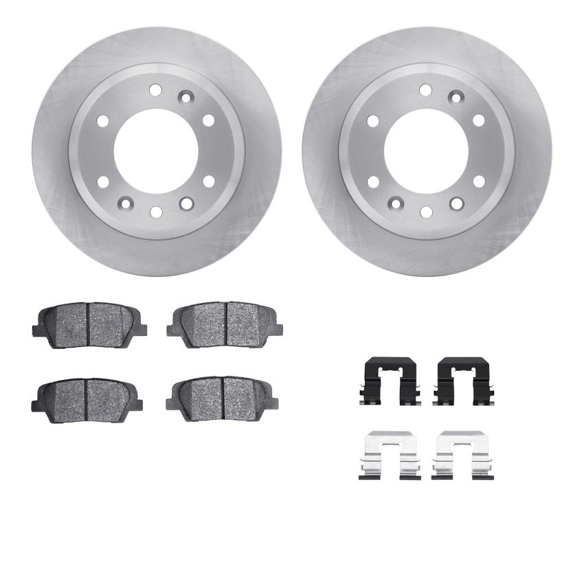 Dynamic Friction 6512-21143 Rotor Kit